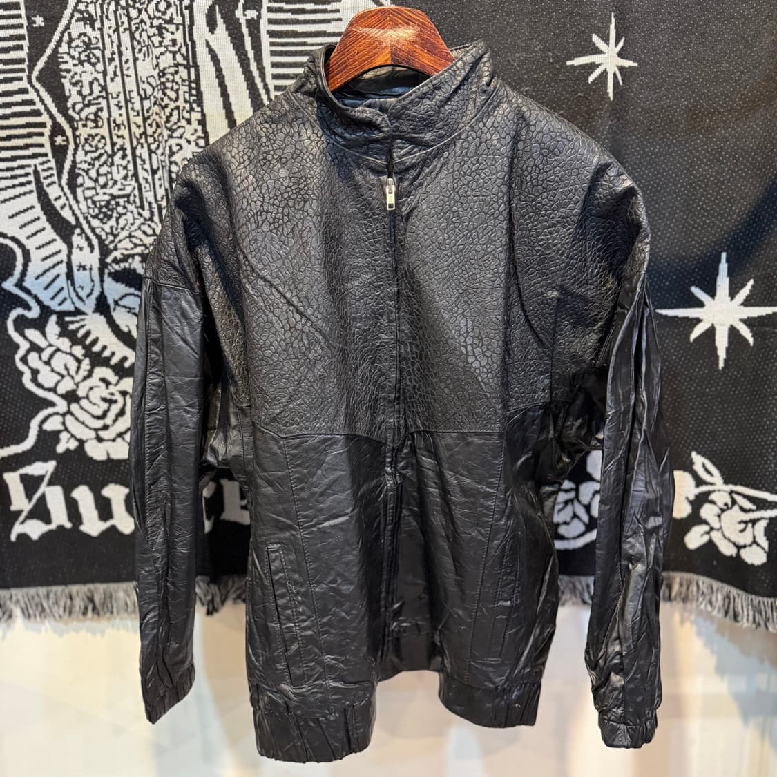 [NO.9] Comint 코민트 레더 블루종 상품이미지4