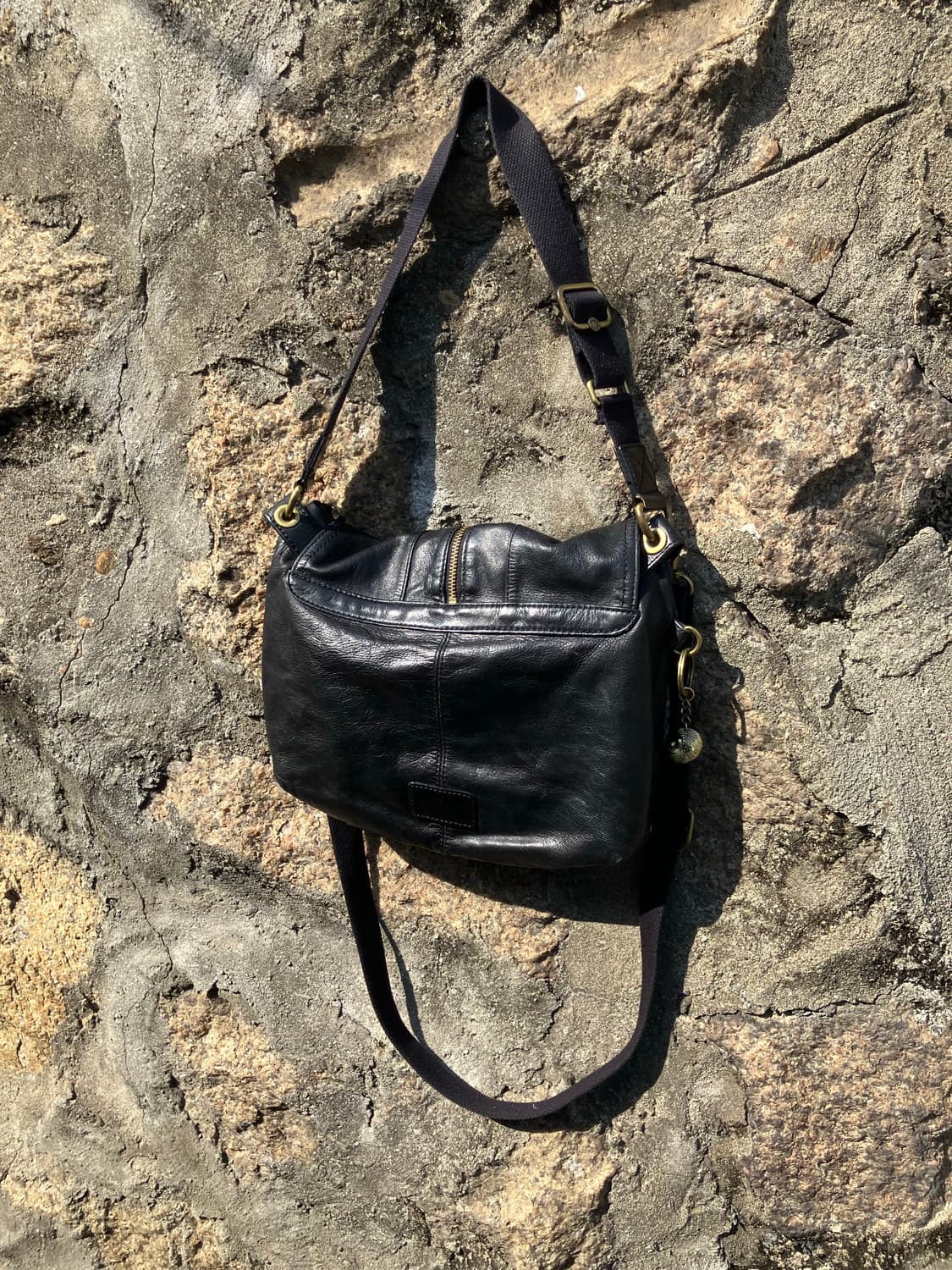 KIPLING 메탈 키링 레더 숄더백 크로스백 상품이미지5