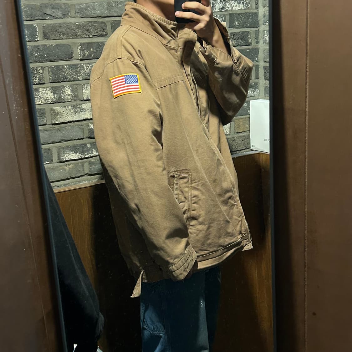 3XL) Burk's Bay USA 덕 캔버스 워크웨어 워크 자켓 상품이미지10