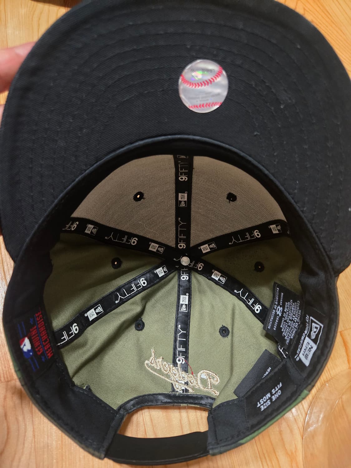 뉴에라 MLB LA 다저스 카모 스냅백 상품이미지5