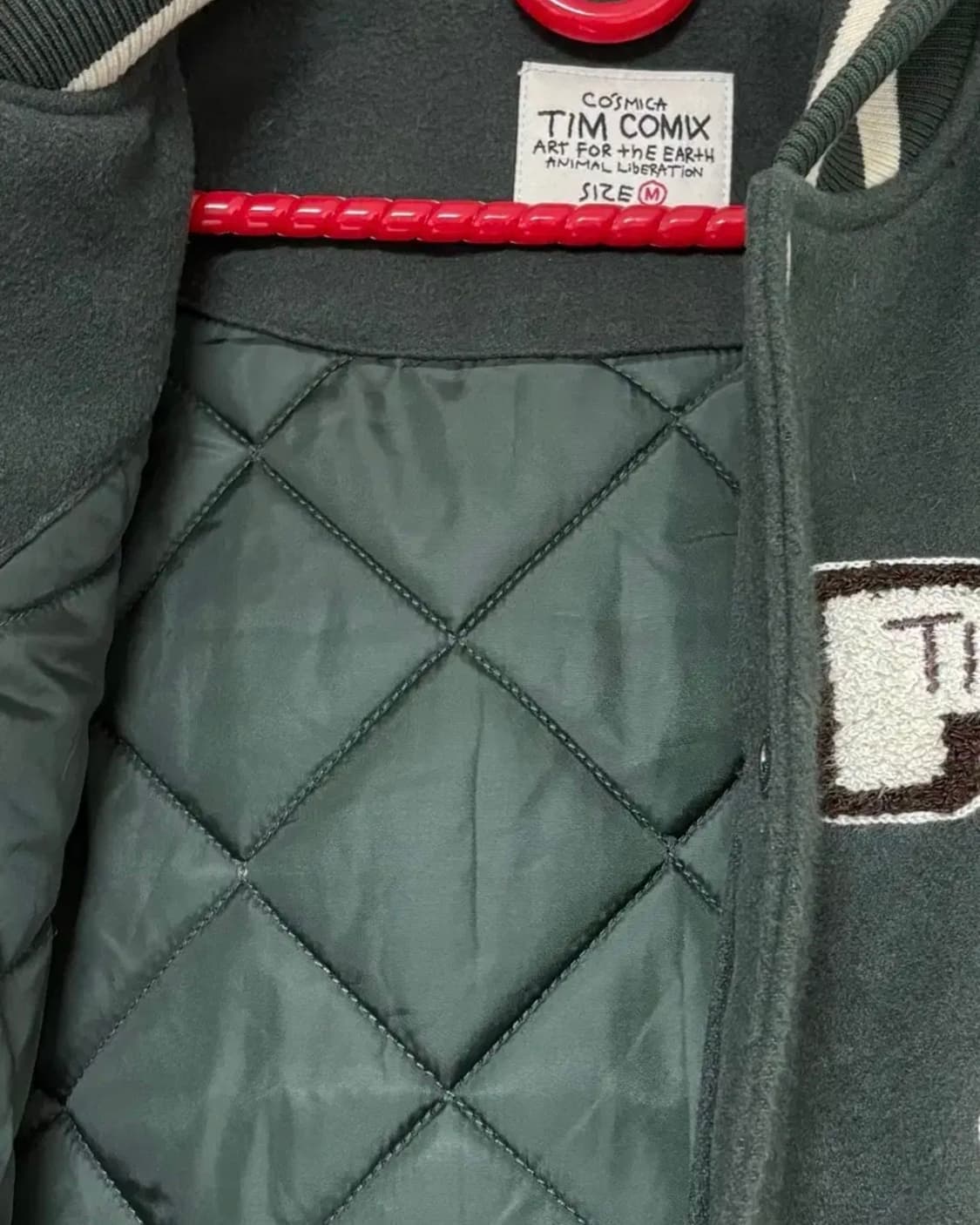 팀코믹스 바시티자켓 m 상품이미지4