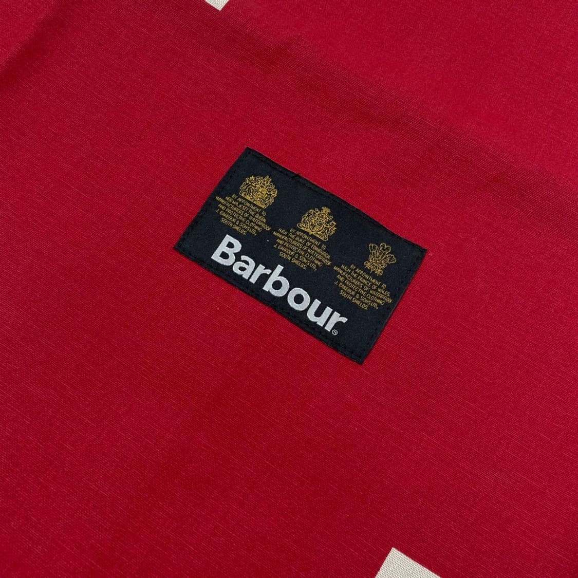 바버 Barbour 유니언잭 코튼 캔버스 멀티백 드로우스트링백 상품이미지3