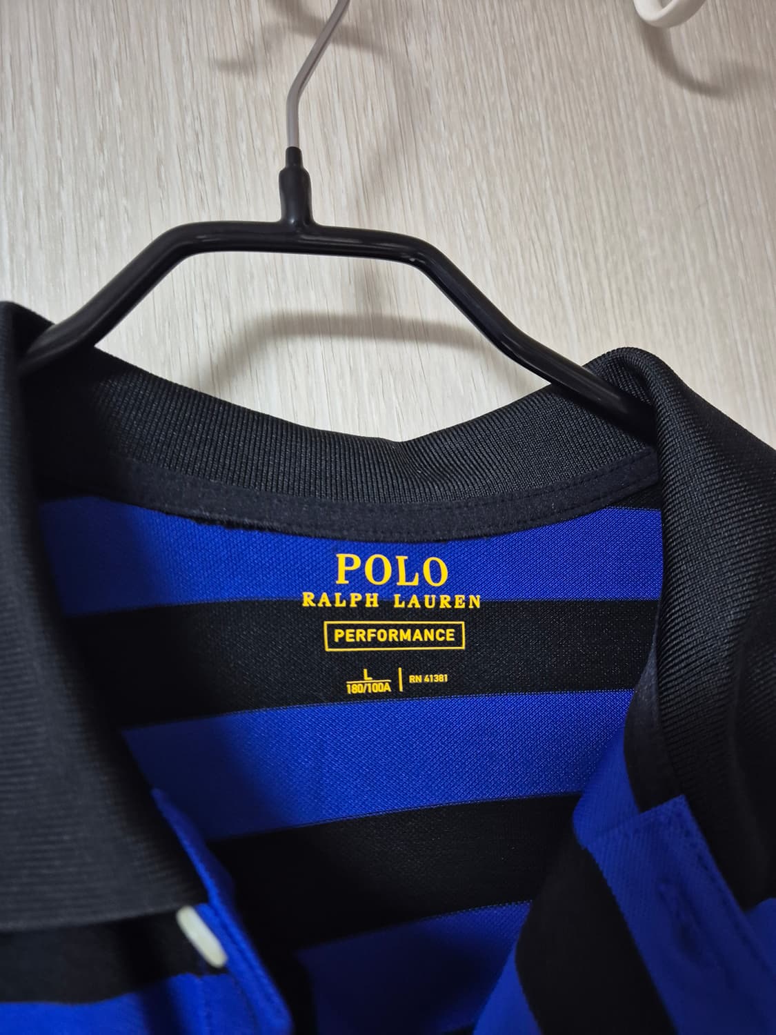 (매장정품) 폴로 랄프로렌  퍼포먼스 기능성 카라티 반팔 라지 상품이미지4