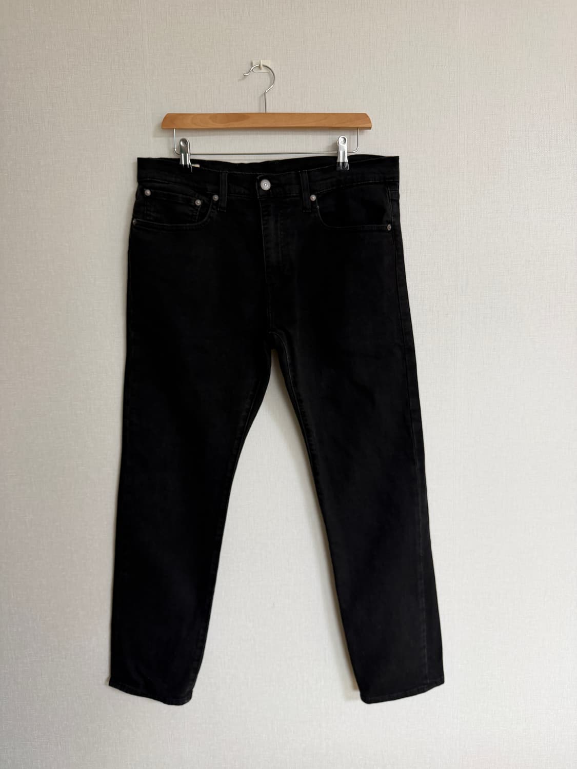 리바이스 502 블랙진 표 상품이미지2