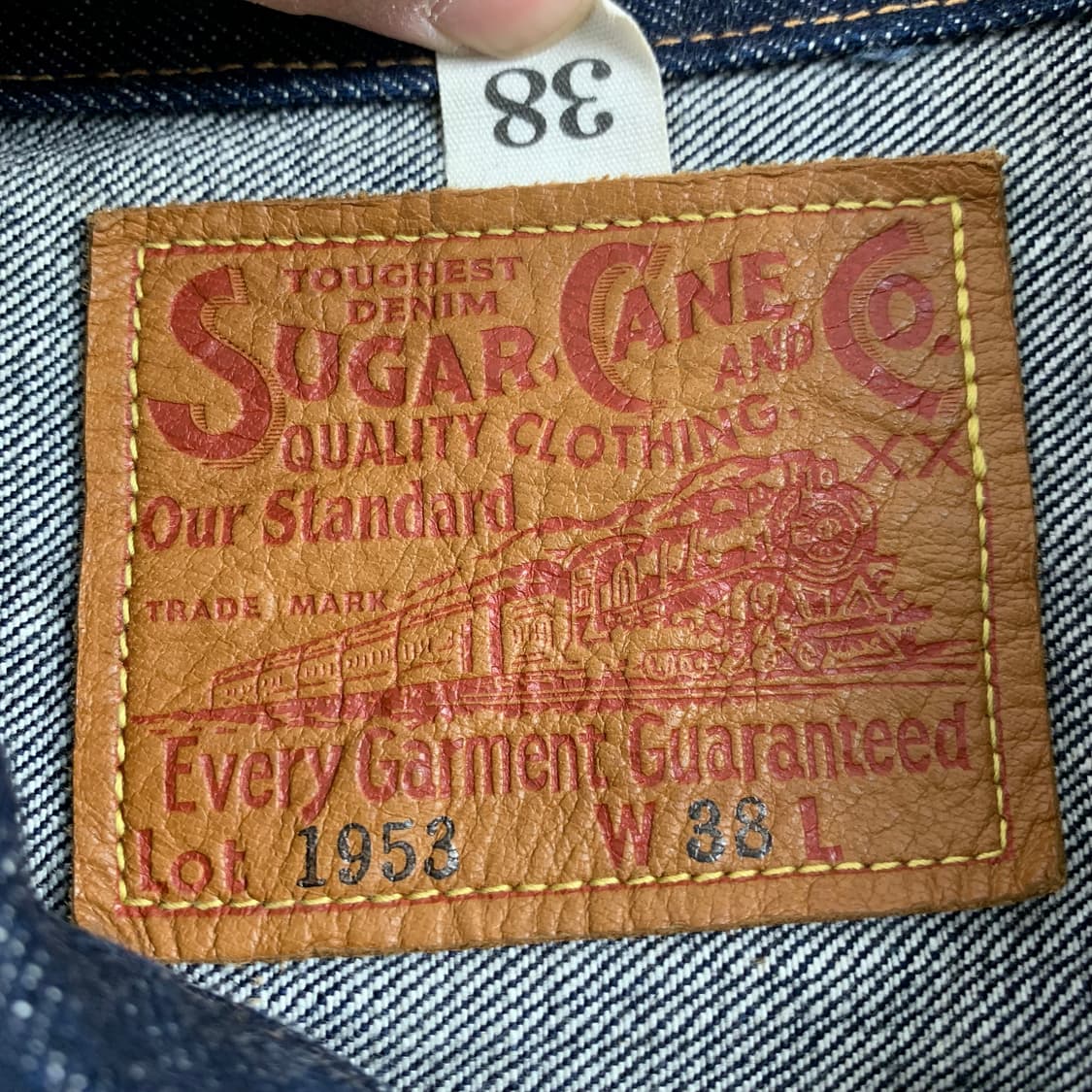 슈가 케인 1953 타입2 데님 트러커 자켓  상품이미지6