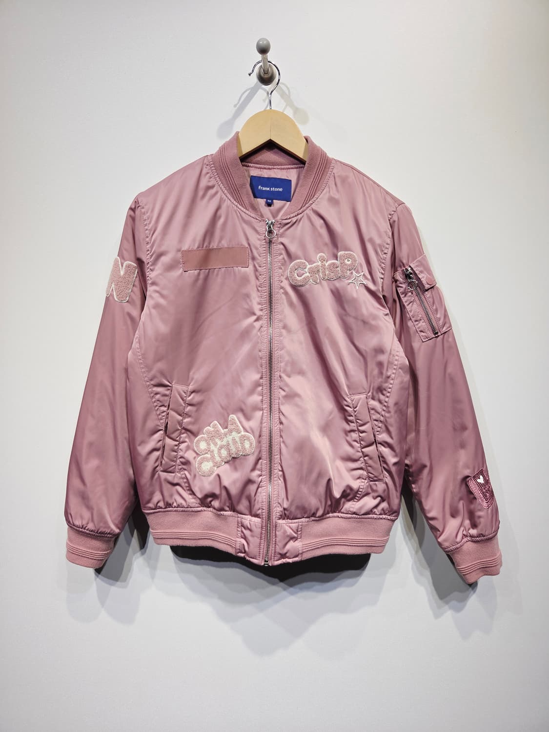 Frank Stone 핑크색 봄버 자켓_90 상품이미지2