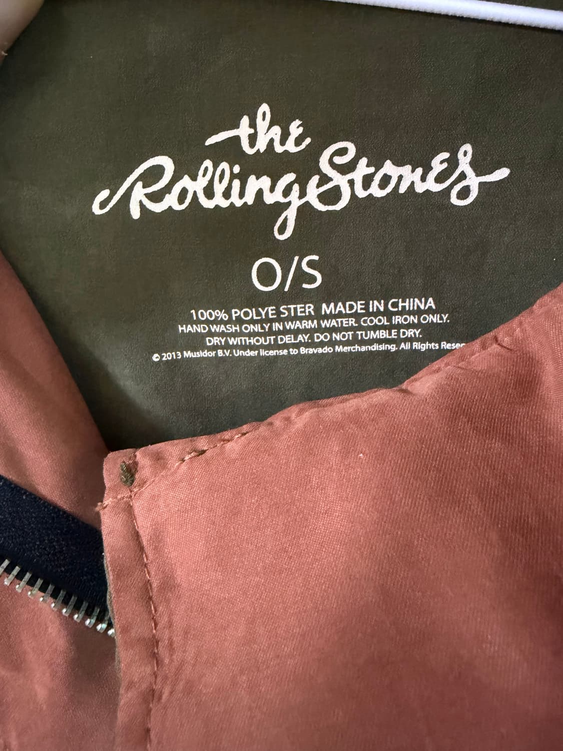 빈티지 롤링스톤즈 카키 야상 점퍼 상품이미지3