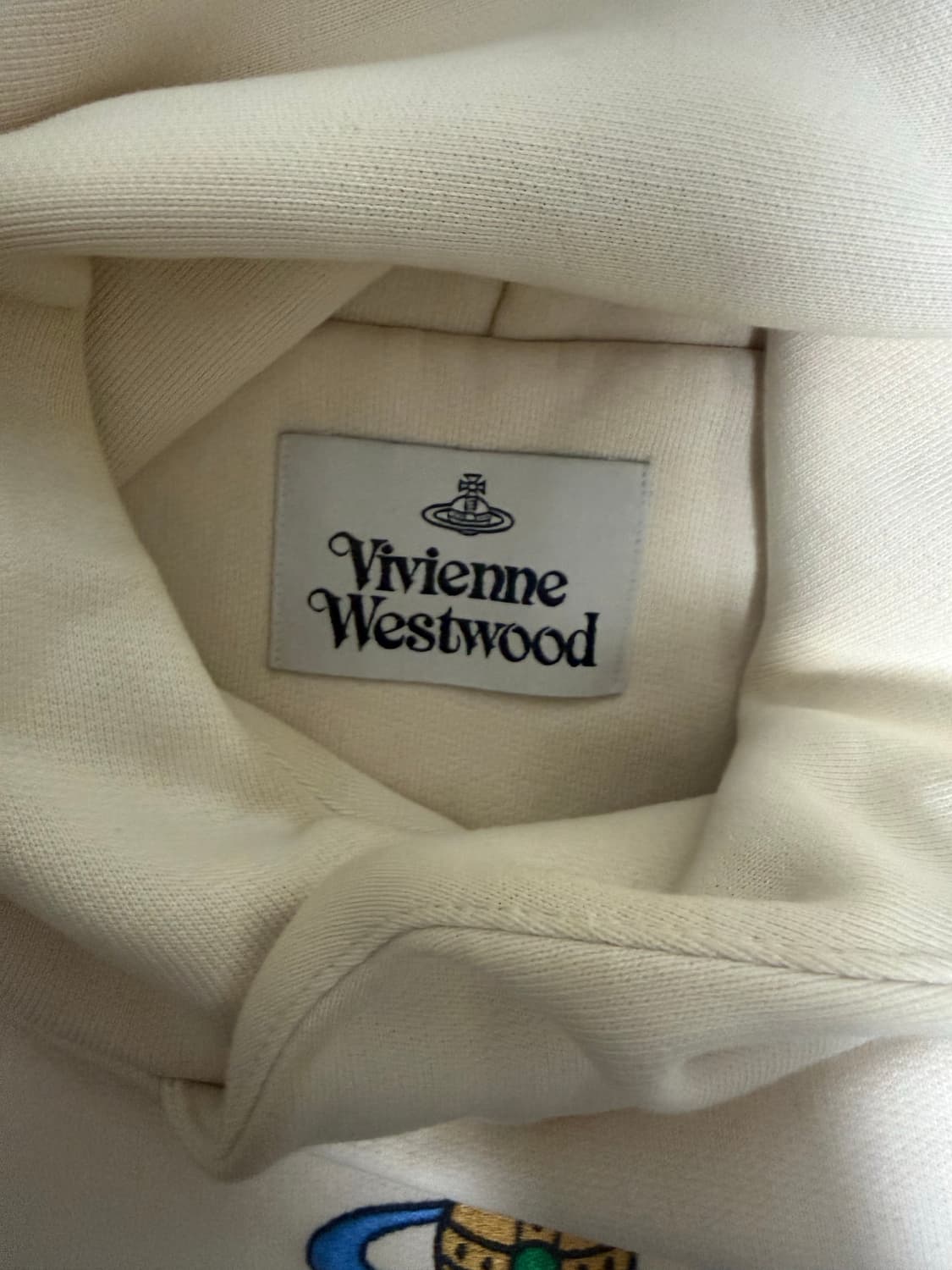비비안 웨스트우드 로고 풀오버 후드티 L 상품이미지3