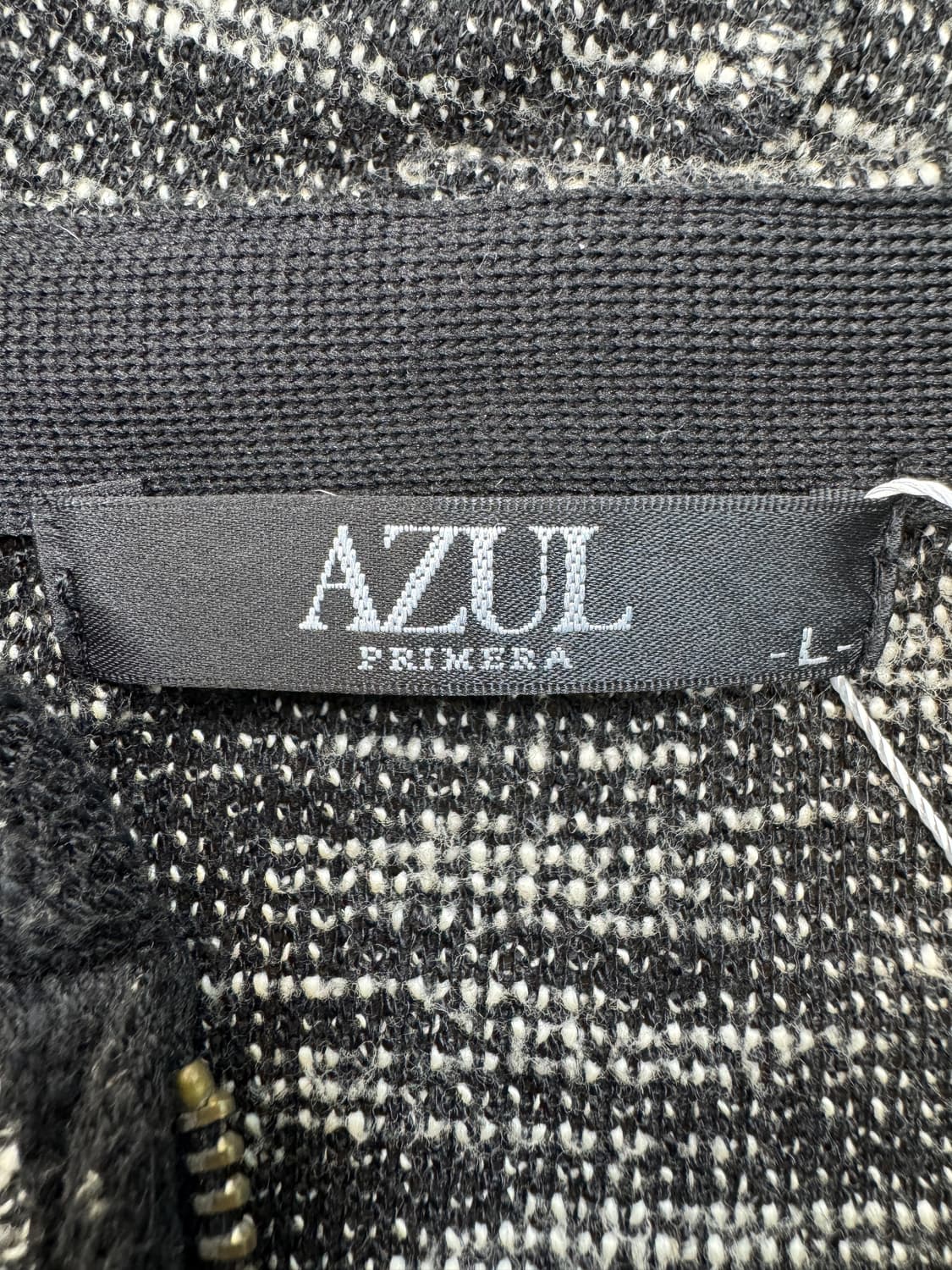 아즐 후디드 니트 집업 상품이미지5