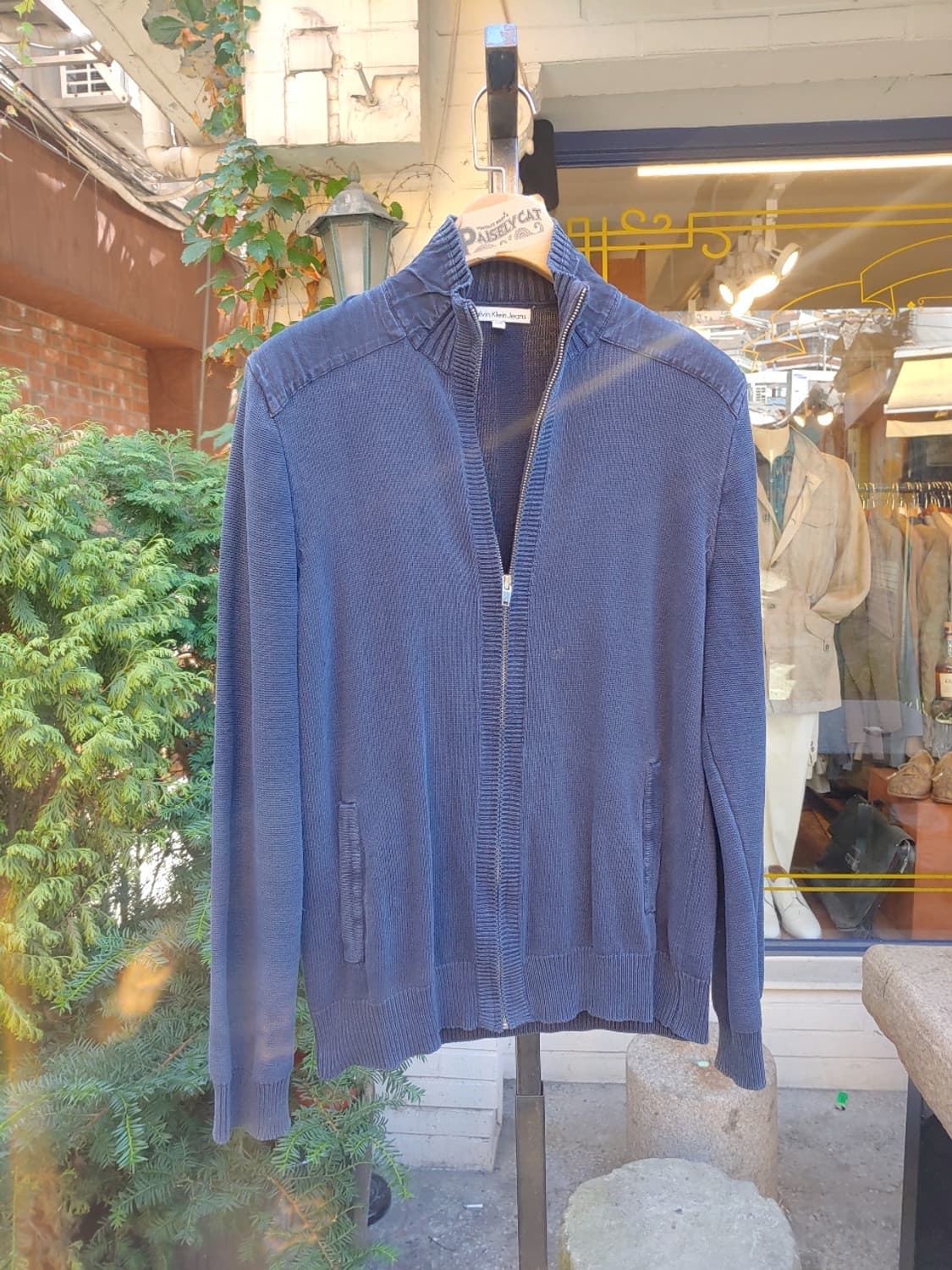 켈빈클라인 집업 가디건 상품이미지1