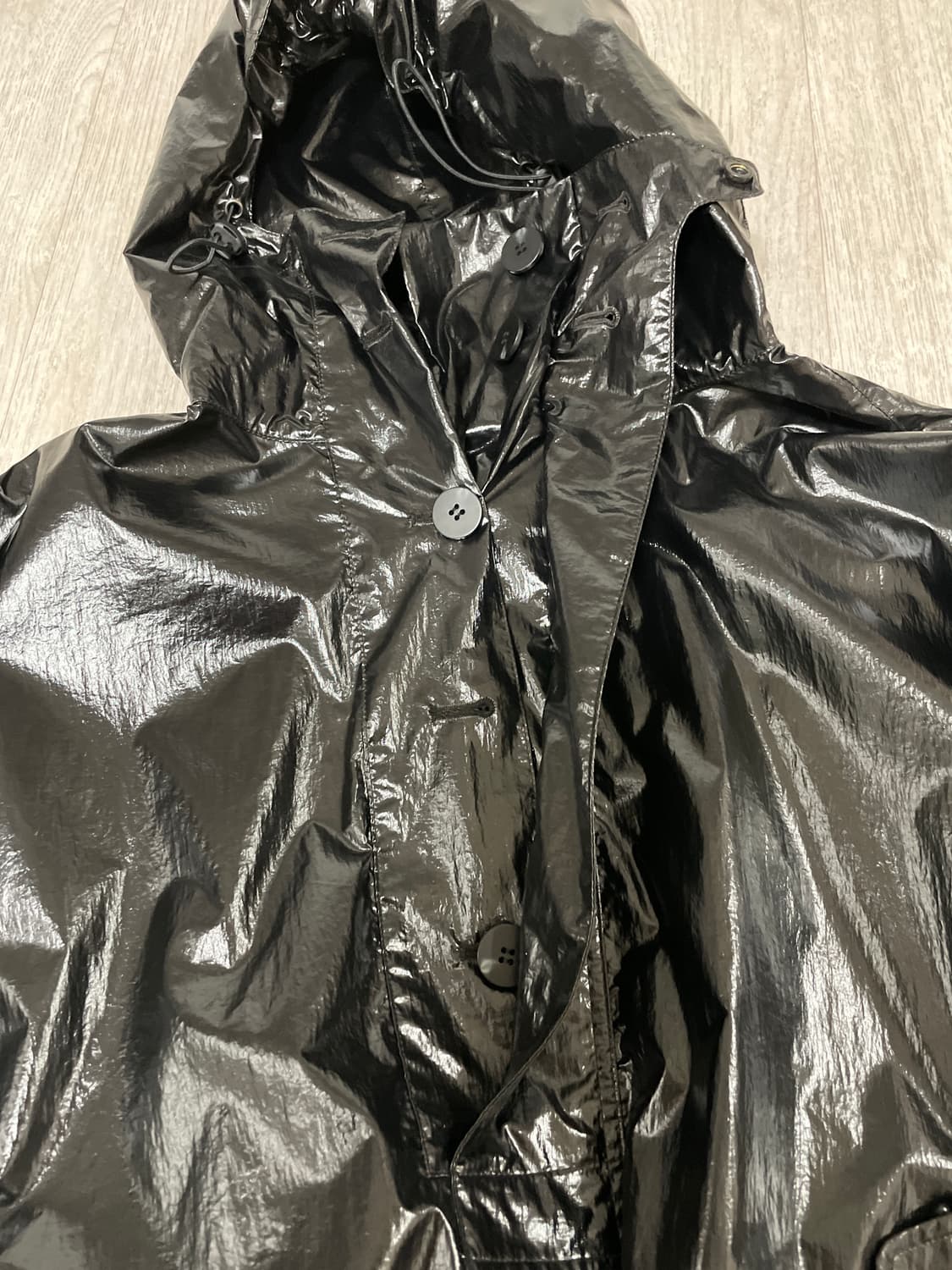 이얼즈어고 아노락 블랙 상품이미지3