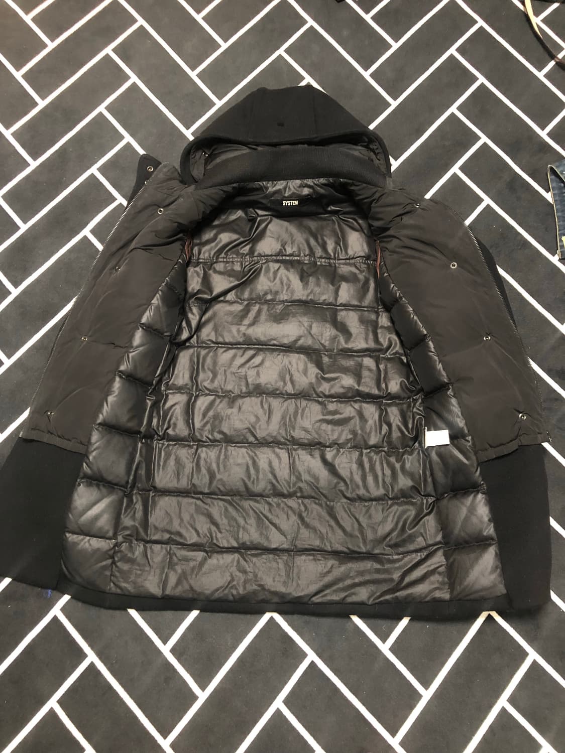 시스템옴므 니트구스패딩코트/몽클레어 스톤 발망 프라다 구찌 톰포드 벨루티 상품이미지3