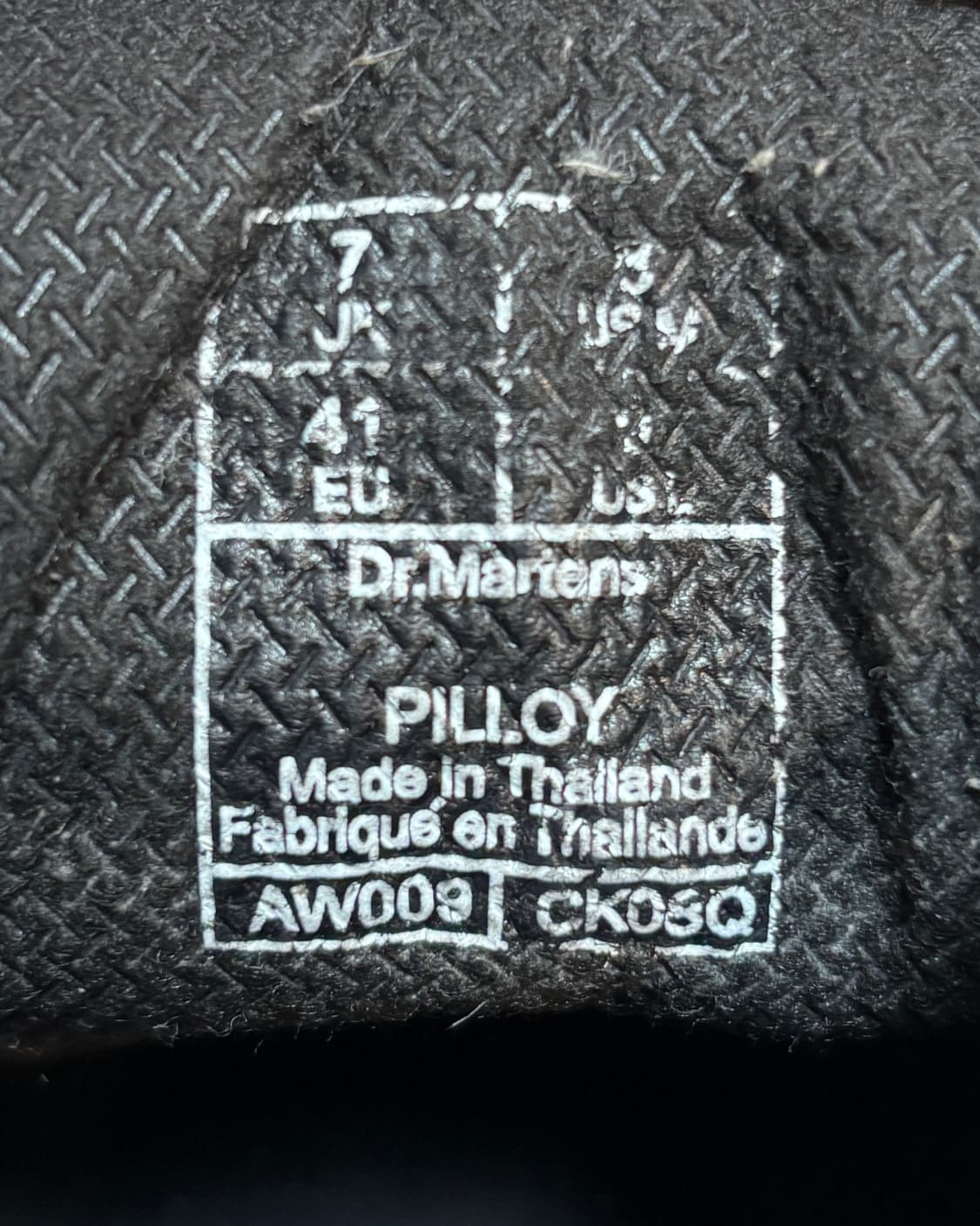 (260) 닥터마틴 필로이 5홀 앵클 부츠 블랙 상품이미지10
