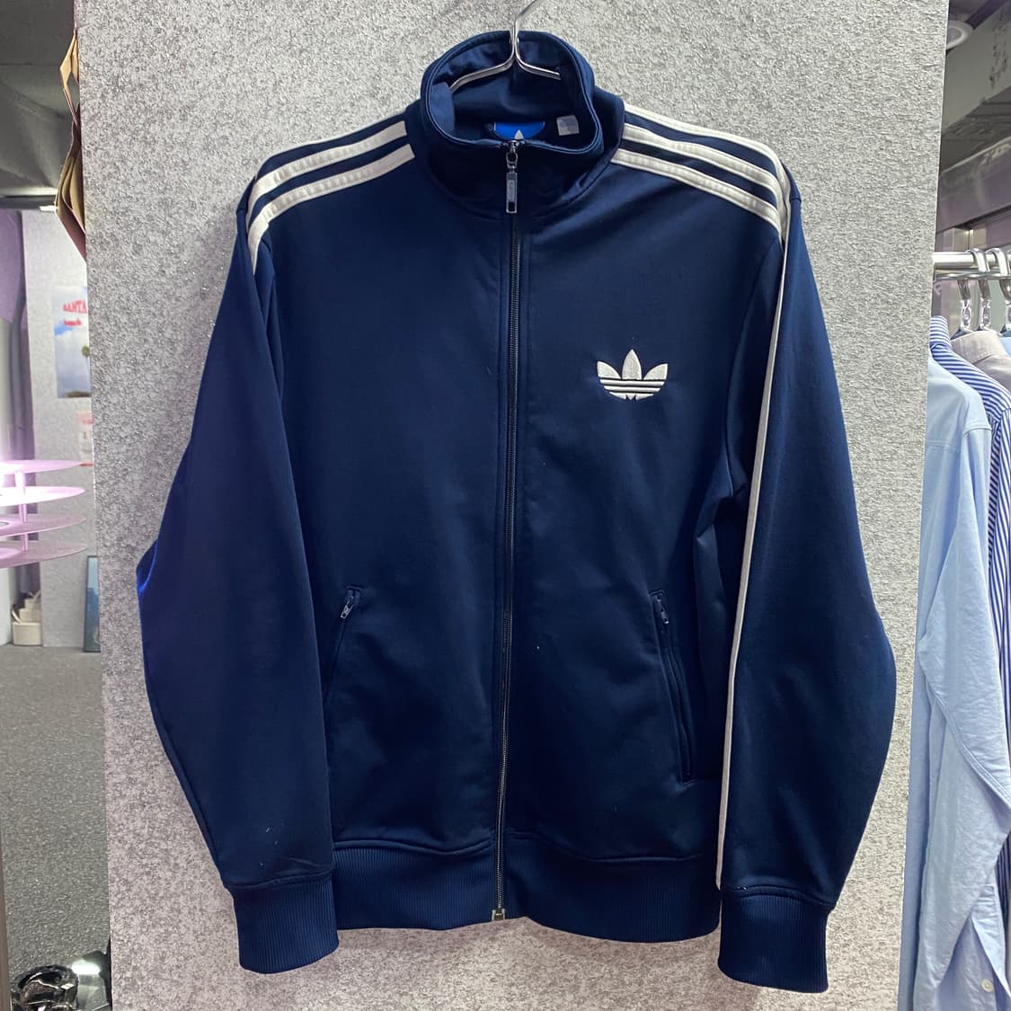 아디다스 파이어버드 네이비 트랙탑 져지 B3732 상품이미지2