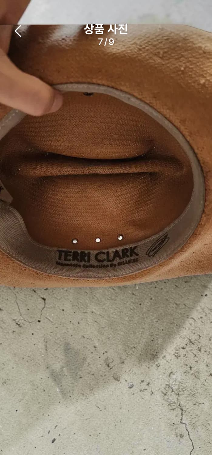 Terri Clark 빈티지 카우보이 모자 상품이미지7