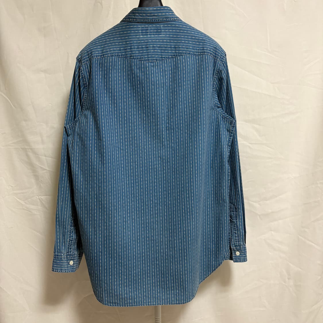 폴로 랄프로렌 네이티브 아메리칸 스트라이프 셔츠 / 블루, L 상품이미지7