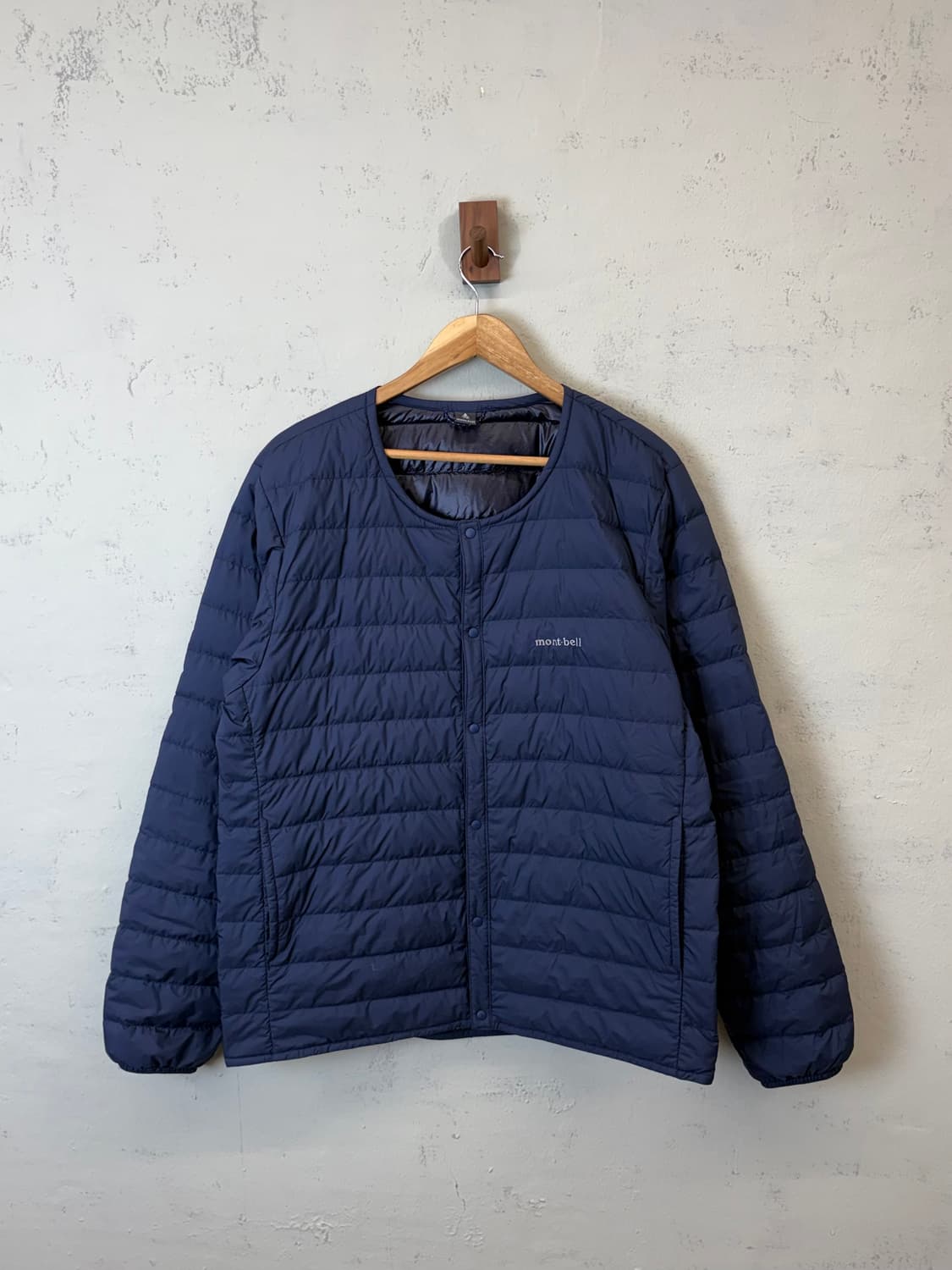몽벨 슈페리어 다운 라이트넥 자켓 네이비 상품이미지1