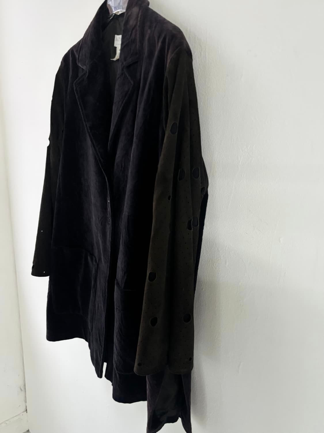 ANNAPIANURA 아티잔 스웨이드 코트 상품이미지6