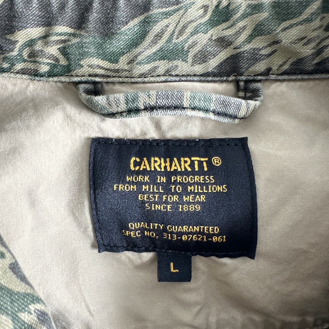Carhartt 칼하트 카이거 카모 셔츠 자켓 상품이미지6