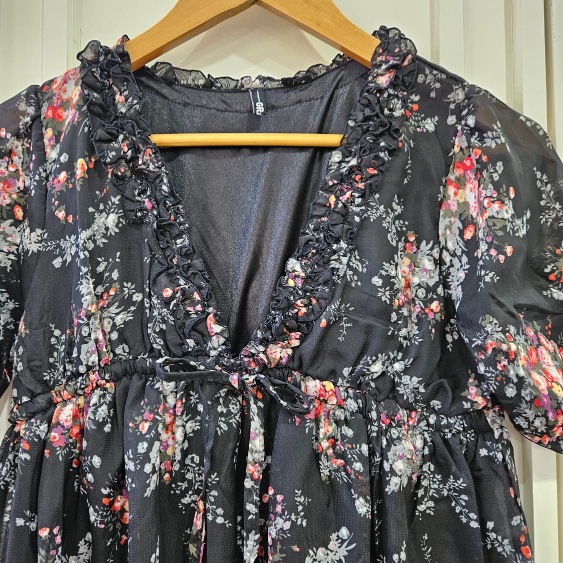 플라워 쉬폰 원피스 상품이미지2