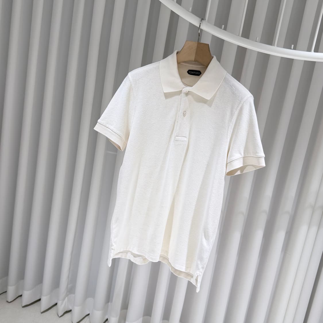 (A+/50) / 톰포드 테리 타월링 카라 폴로 반팔 티셔츠 상품이미지2