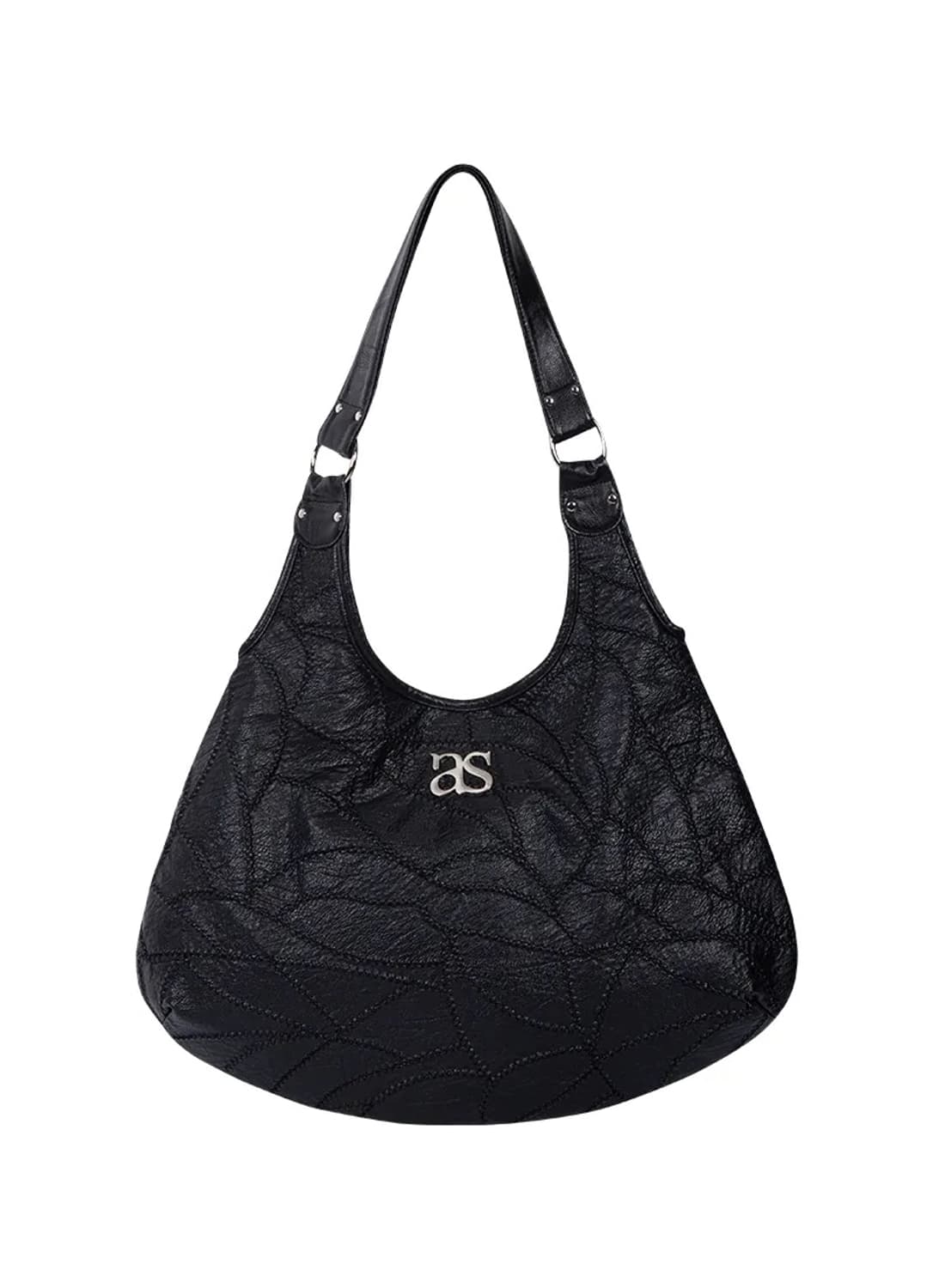 애즈온 베키 숄더백 블랙 상품이미지1