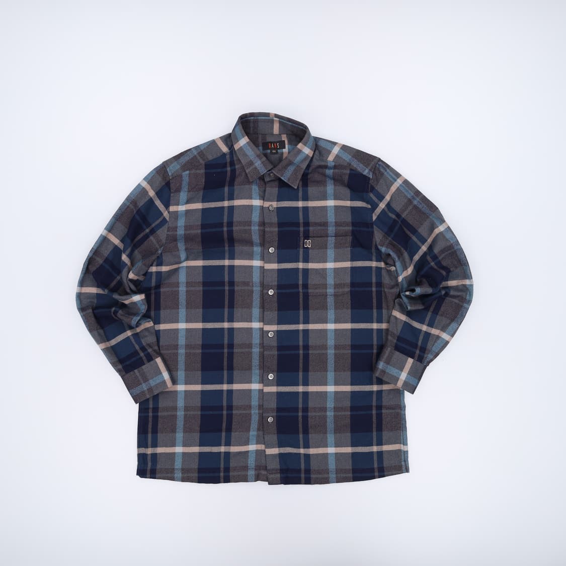 100 닥스 체크 긴팔 셔츠 0427H1 상품이미지1