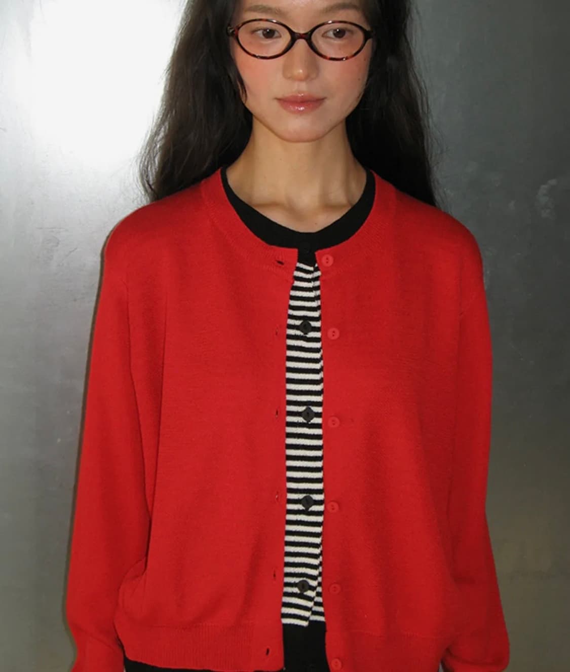 론론 레이어드 가디건  상품이미지1