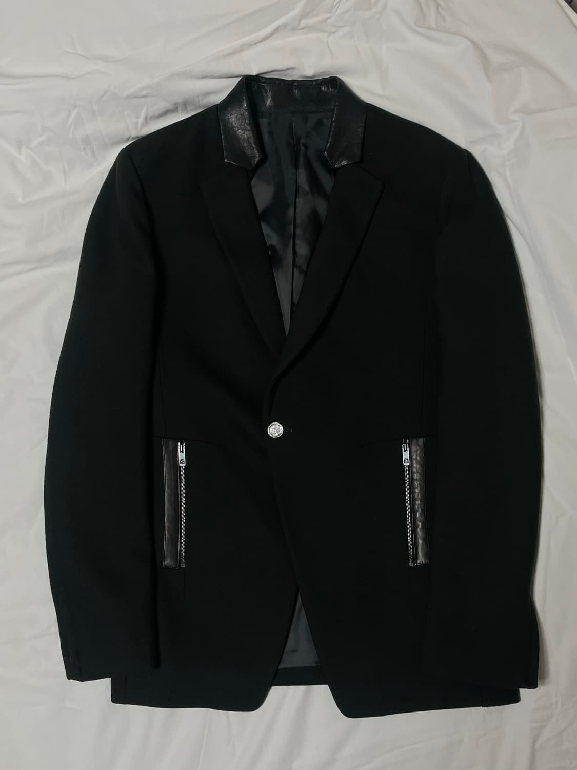 13fw 시스템 레더포인트 블레이저 상품이미지2