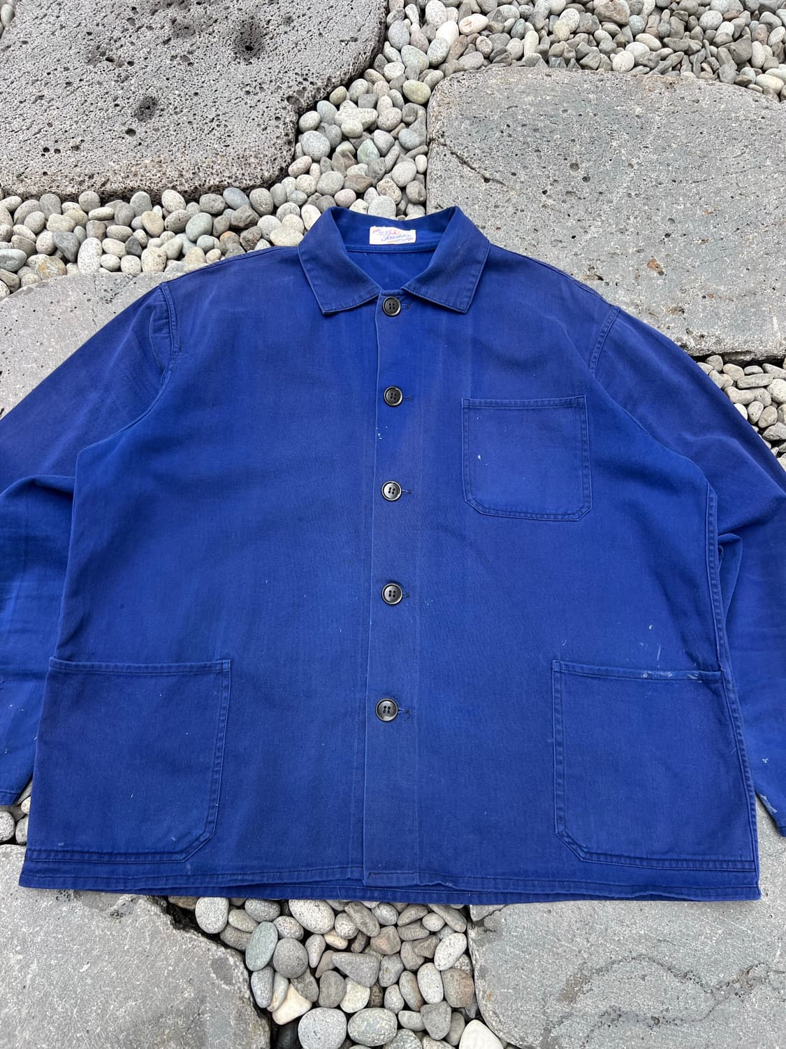 1970s FRIENDSHIP FADED OLD 빈티지프렌치워크자켓 상품이미지3