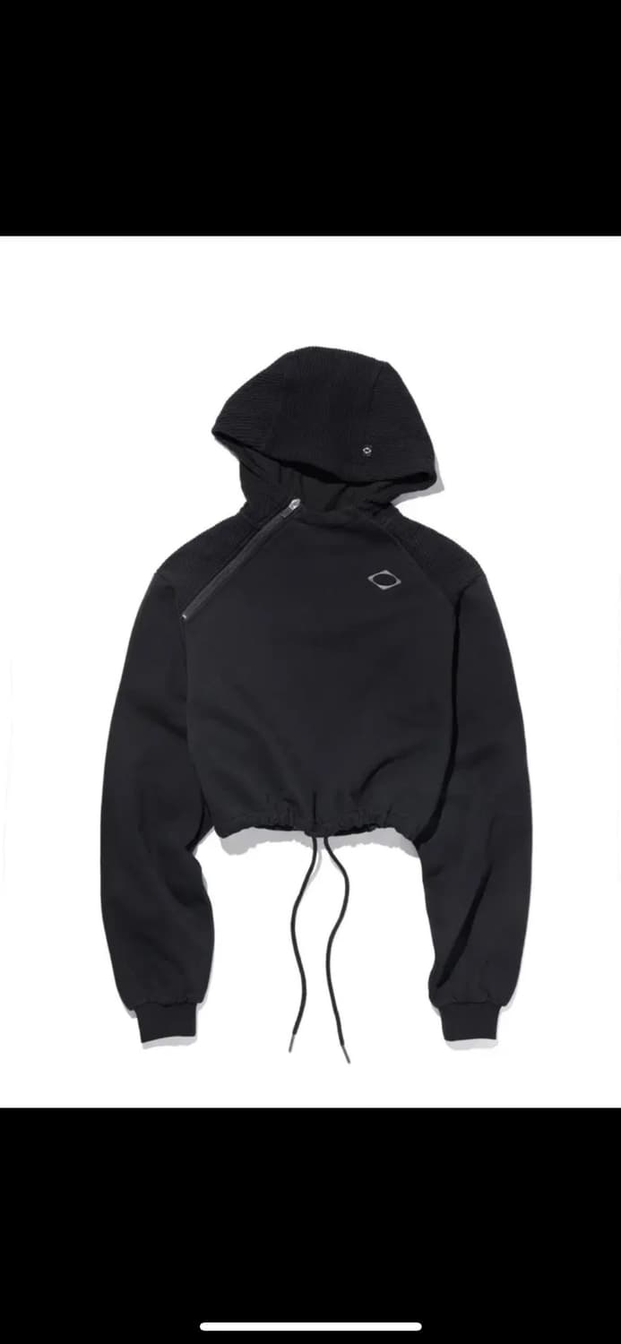 미스치프 롬버스 크롭 후드 상품이미지1