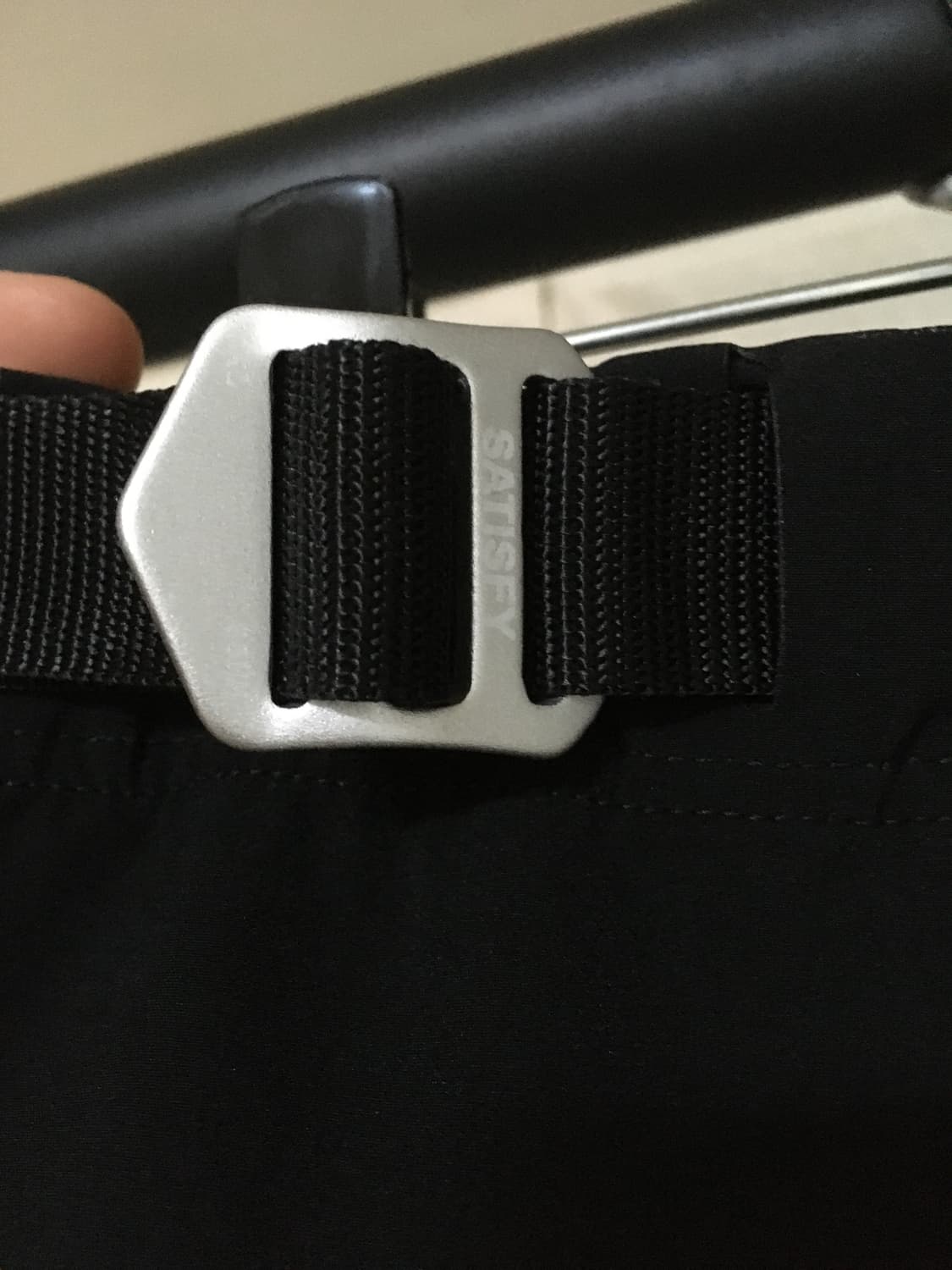 Satisfy 피스쉘 테크니컬 클라임 팬츠 블랙 판매합니다  상품이미지7