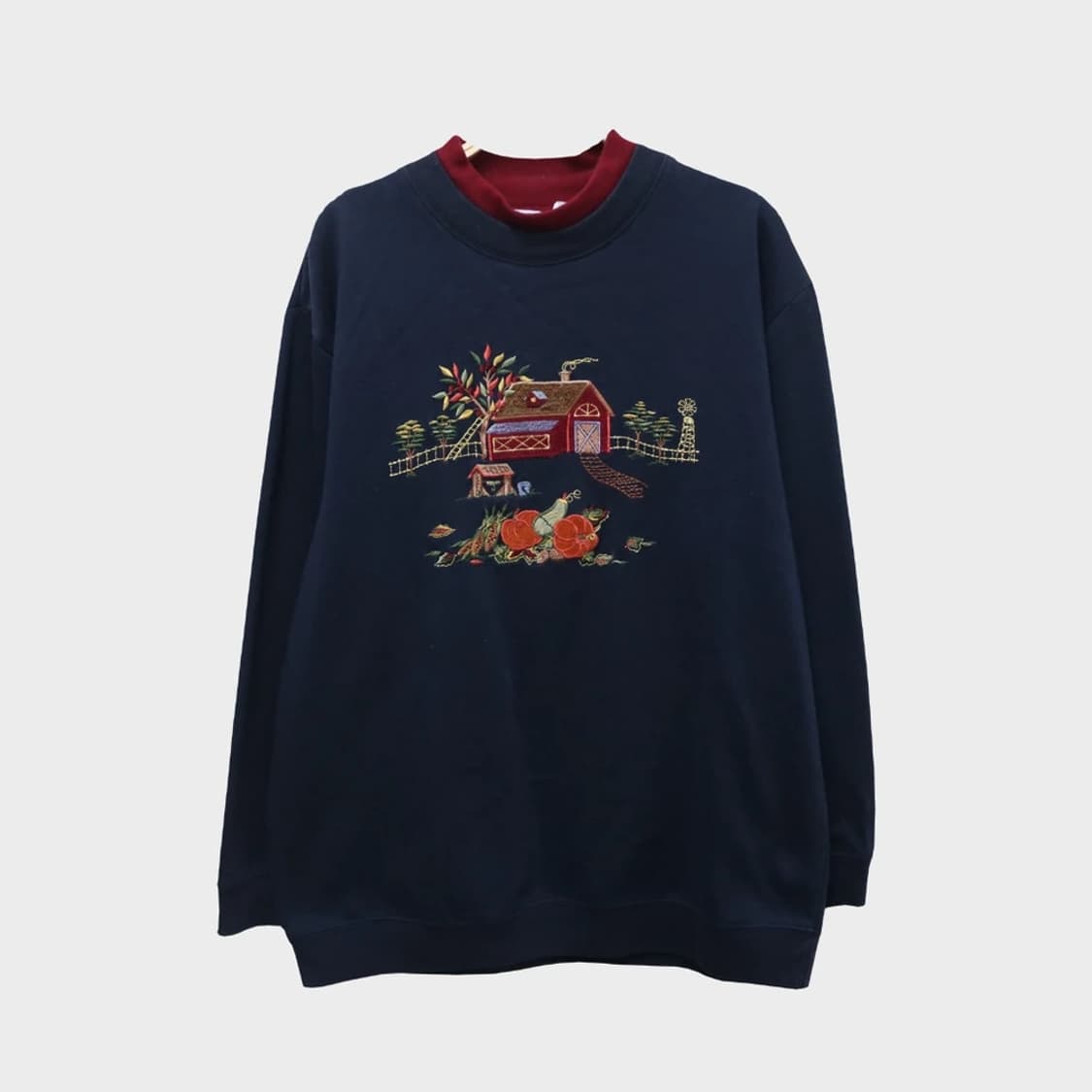 BOBBIE BROOKS 빈티지 자수 맨투맨 61239 상품이미지1