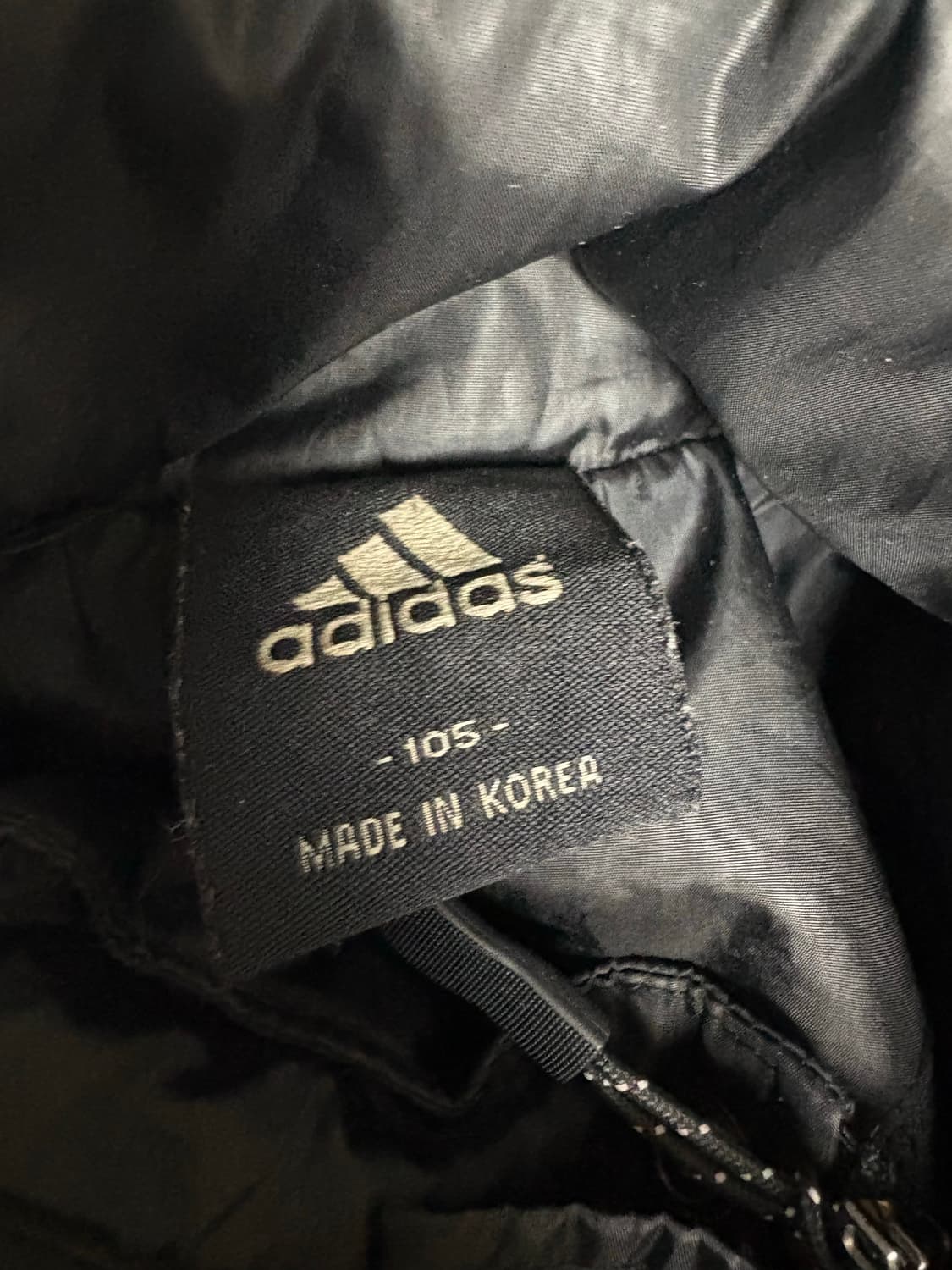 아디다스 블랙 윈드브레이커(바람막이) L 상품이미지3