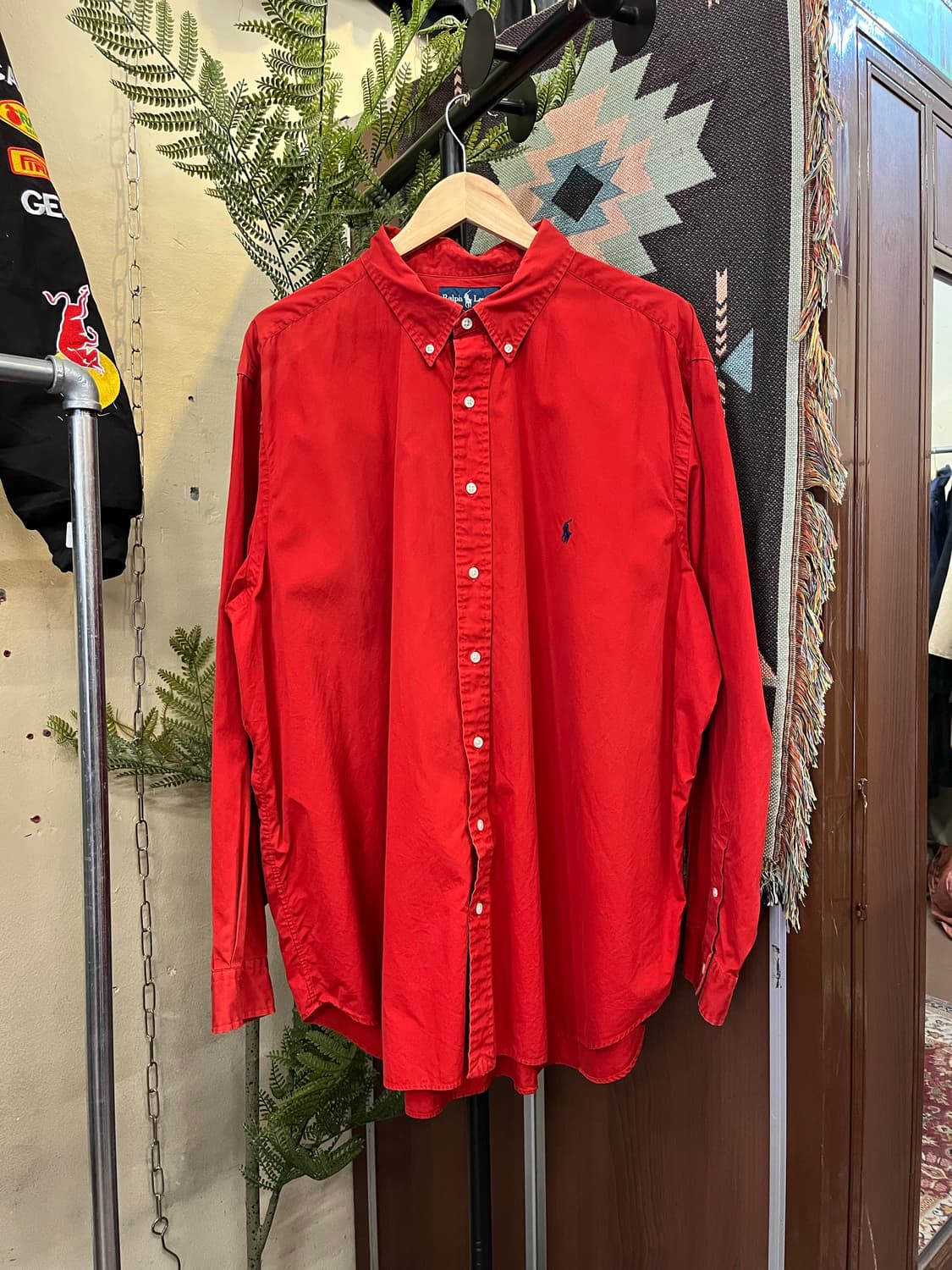 폴로 랄프로렌 셔츠 레드 #csz806 상품이미지1