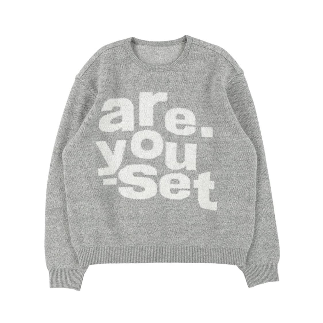 더콜디스트모먼트 TCM are knit (grey) 상품이미지1