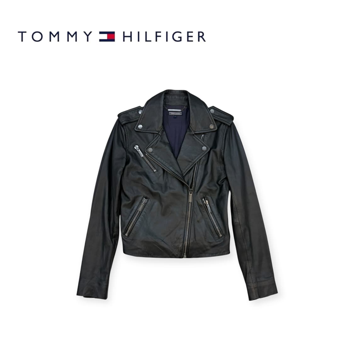 타미힐피거 램스킨 레더자켓 상품이미지1