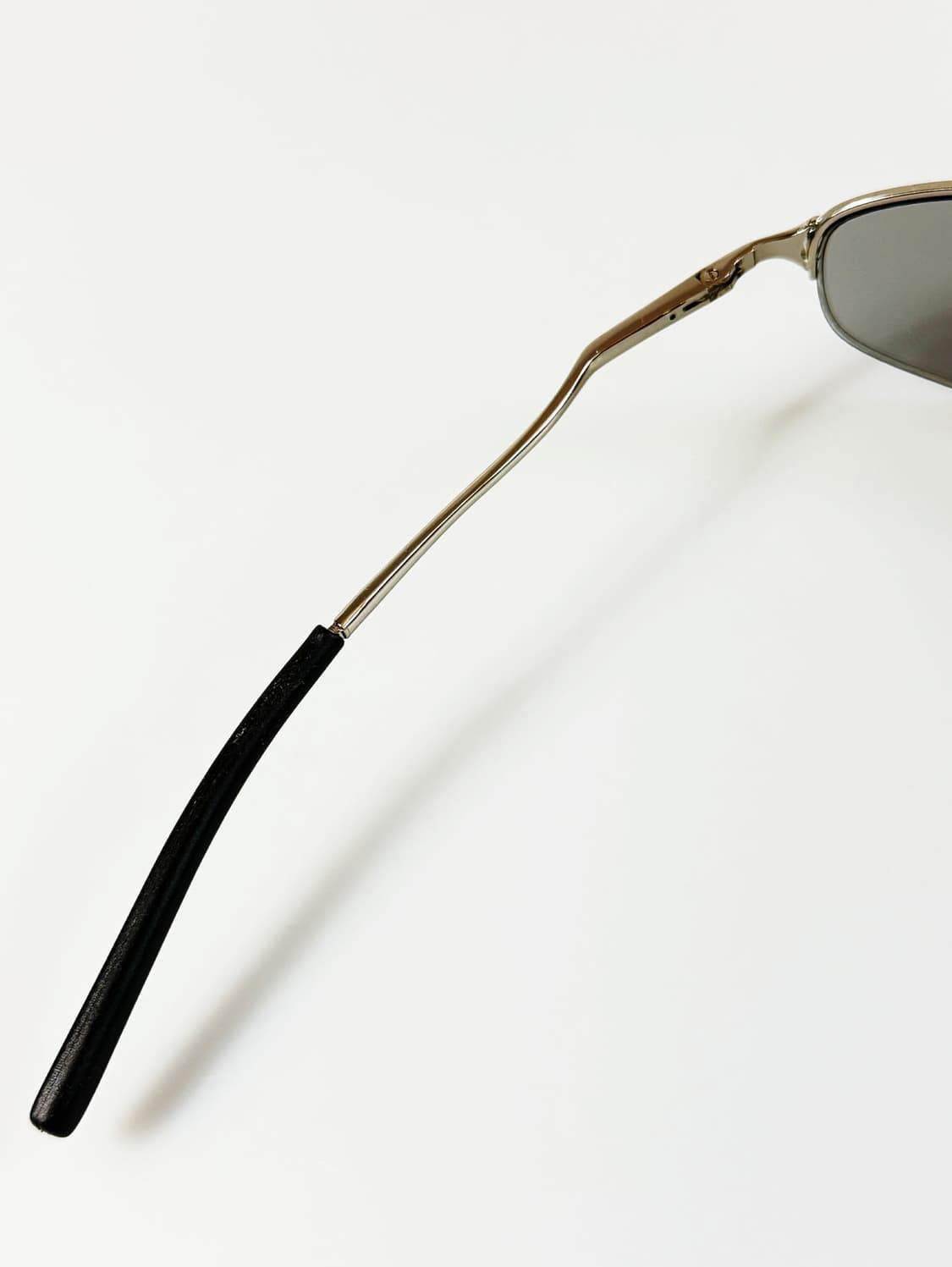 실버 메탈 반무테 스퀘어 프레임 빈티지 선글라스 상품이미지7