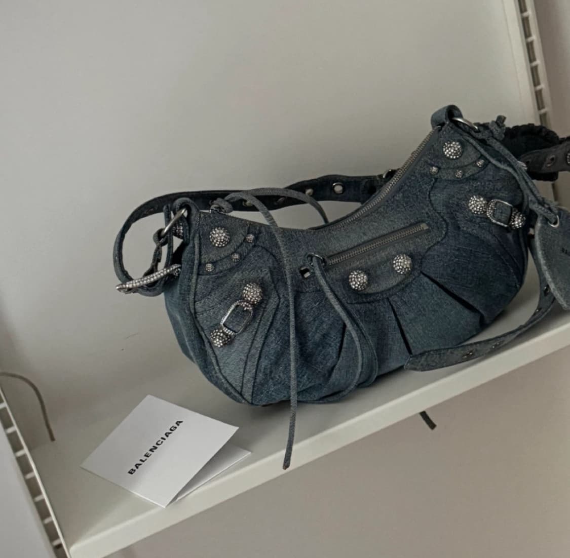 발렌시아가 르카골 데님 스몰 상품이미지1