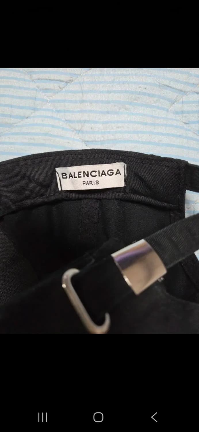 발렌시아가 블랙볼캡 56~58 상품이미지4