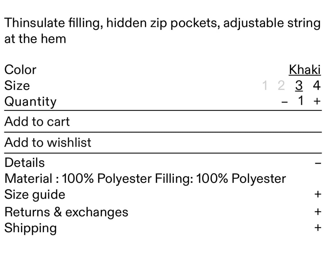 HYEIN SEO puffer jacket (2) 상품이미지6