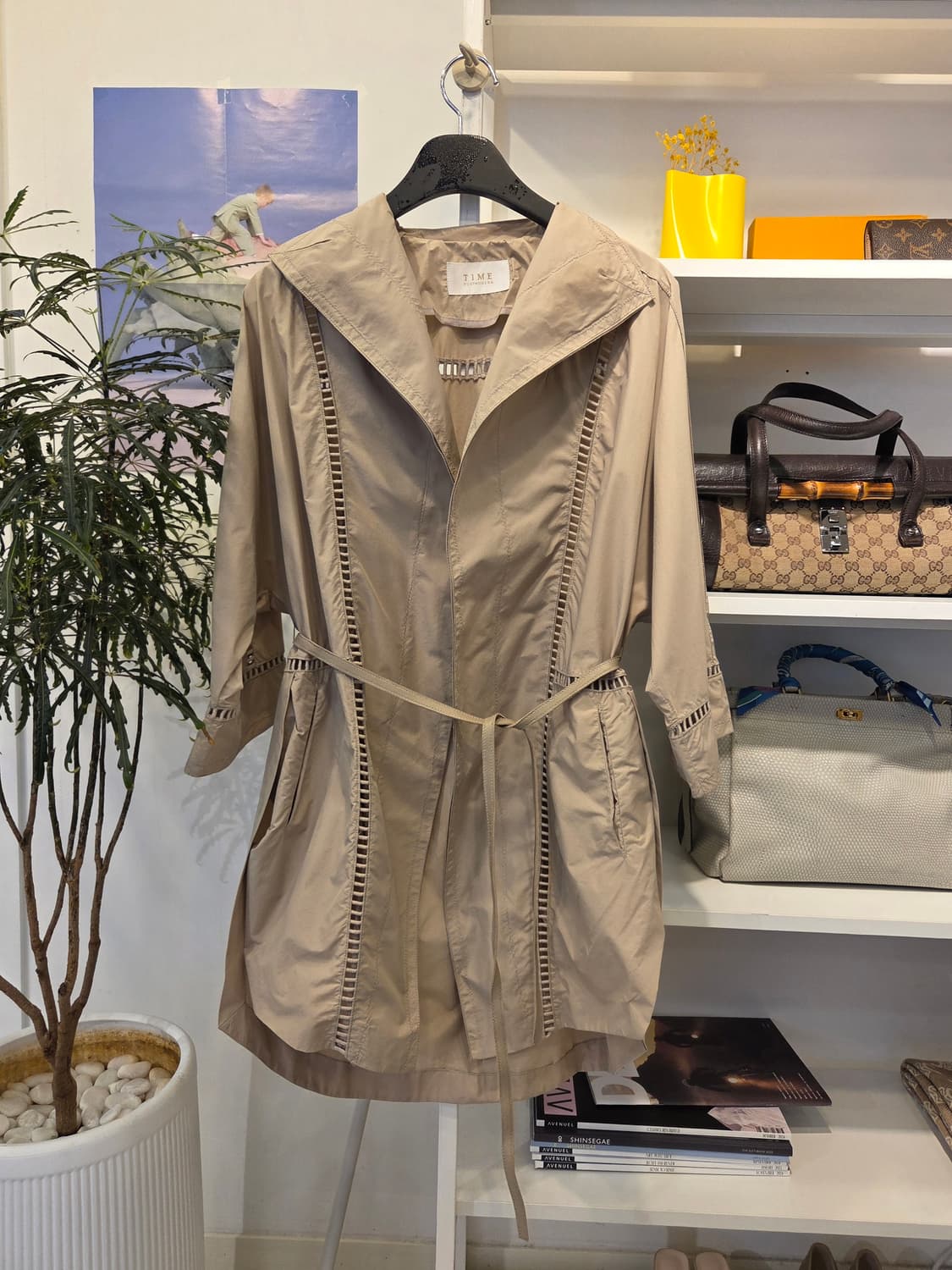 타임 아일렛 펀칭 바람막이 상품이미지3