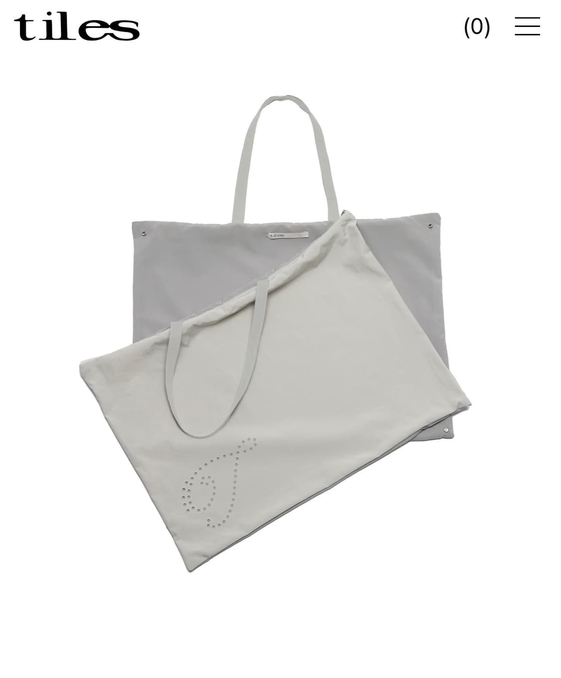 Tiles layerd double bag 상품이미지3