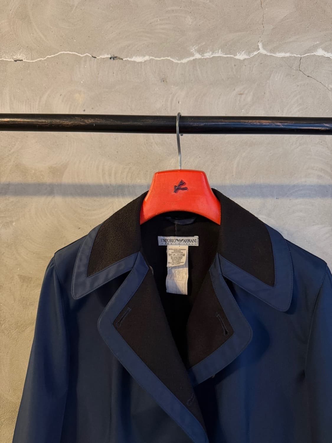 90s 엠포리오 아르마니  더블브레스티드 코트 여성66 상품이미지2