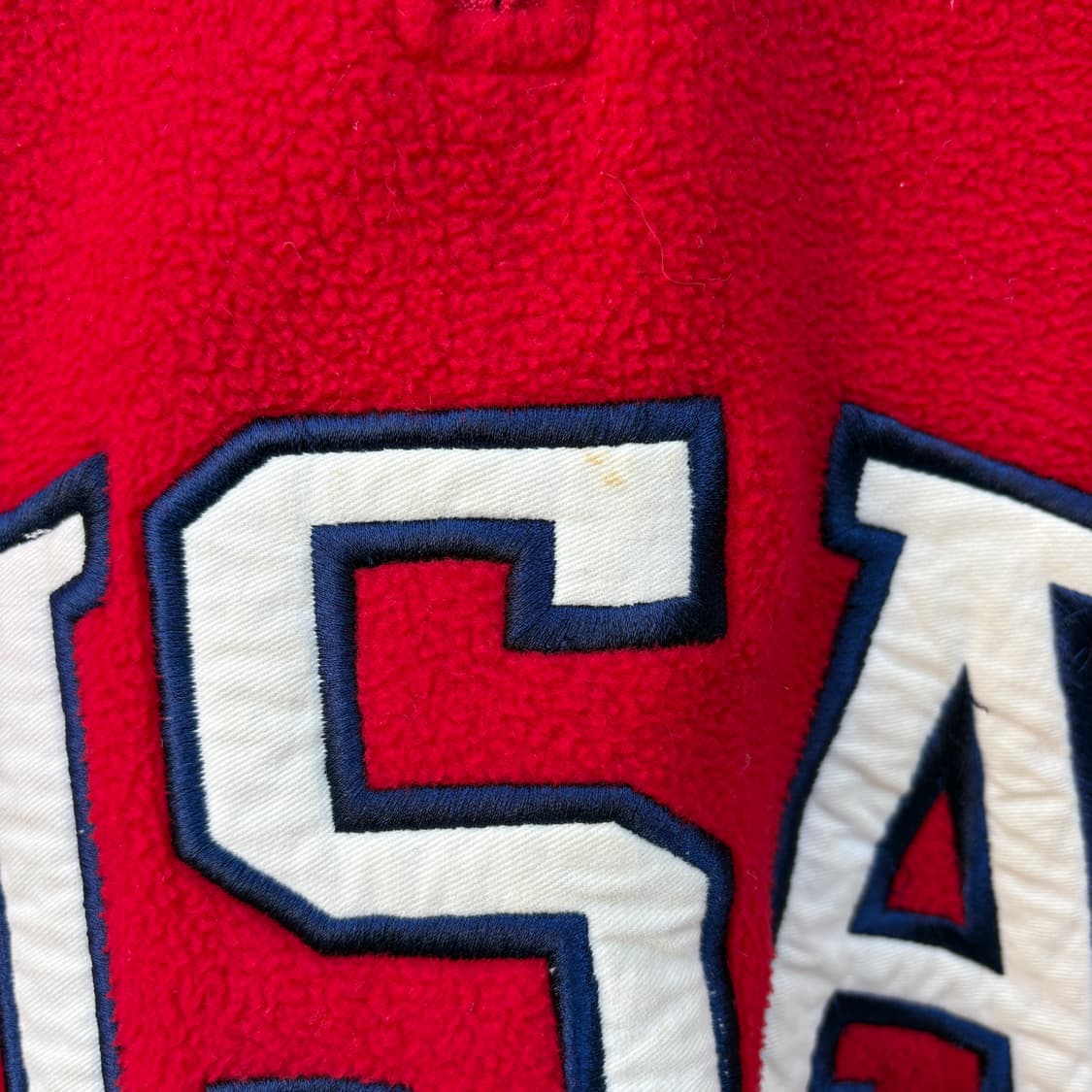 Vintage 빈티지 90s made in usa 플리스 후리스 풀오버 상품이미지4