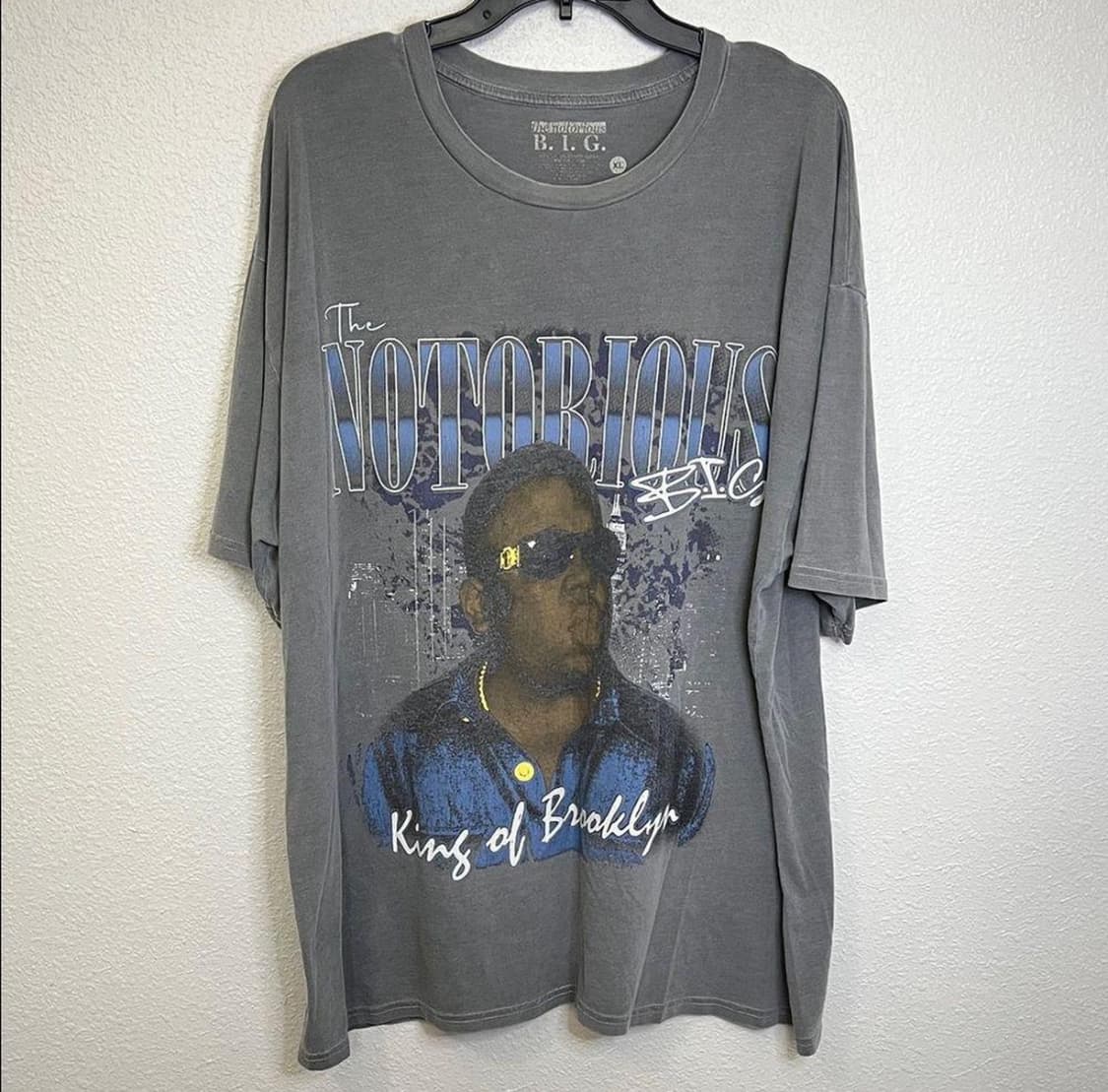 90’s 빈티지 The Notorious B.I.G 투어 티셔츠 XL 상품이미지2