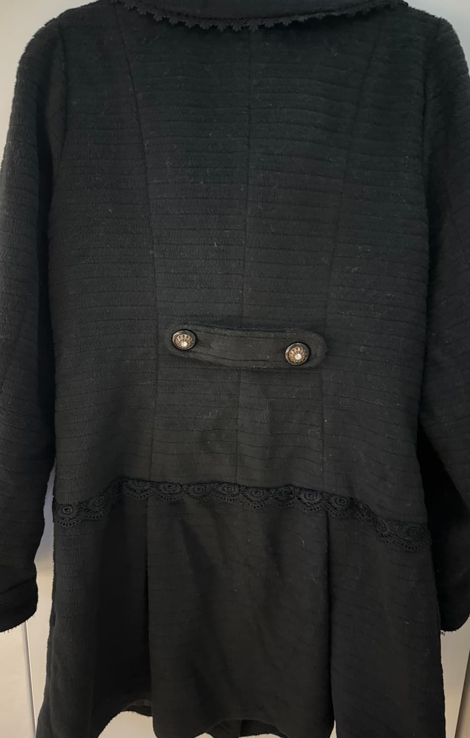 엑시즈팜 공겜여주 갸루 지뢰계 레이스 코트 상품이미지2