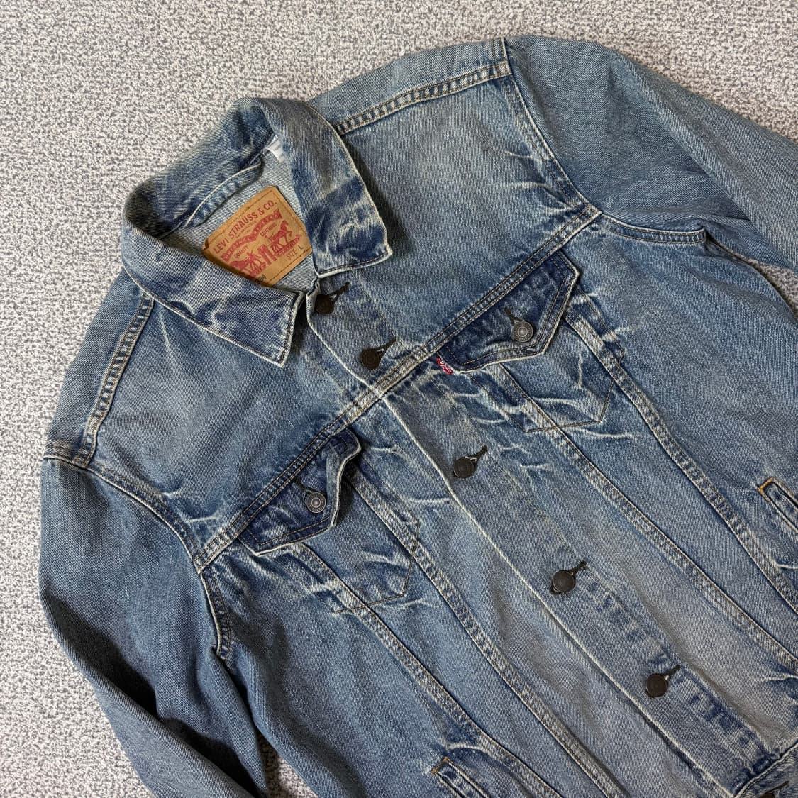 리바이스 데님 청자켓 L 상품이미지3
