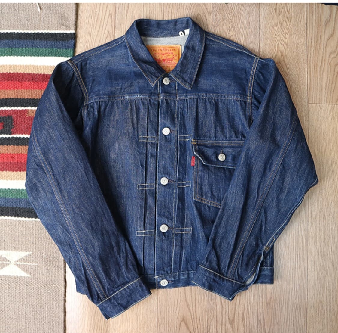 미국메이드 LVC LEVIS 리바이스 506XX 빅E 셀비지 데님 자켓
 상품이미지1