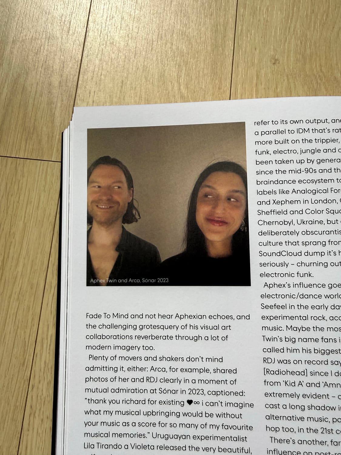 에이펙스 트윈 Aphex Twin 아카이브 북 상품이미지10